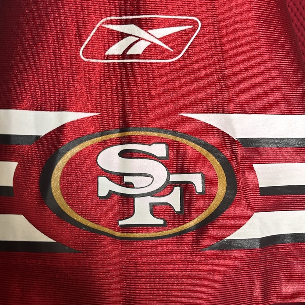 Jeff Garcia San Francisco Forty Niners Vintage Reebok On Field Football Jersey - Picture 11 of 12